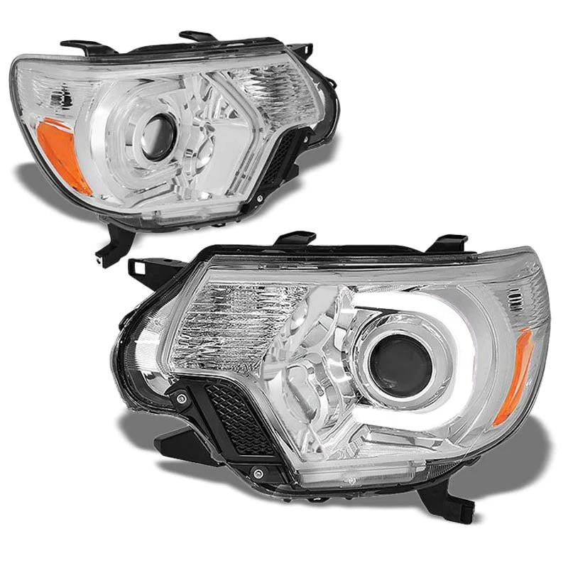 2012-2015 Toyota Tacoma Led Drl Aftermarket Headlights – Open Box 