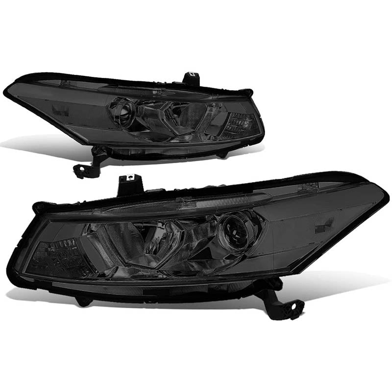 20082012 Honda Accord Coupe Smoked Aftermarket Headlights Open Box