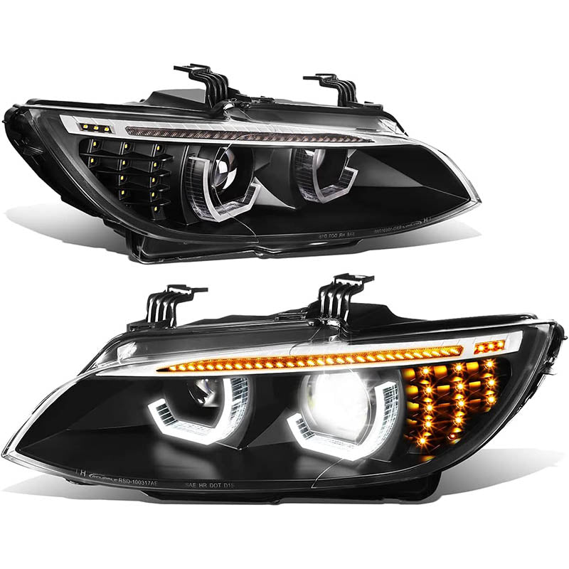 2007-2010 BMW E92 Coupe (NON-AFS) LED Aftermarket Headlights