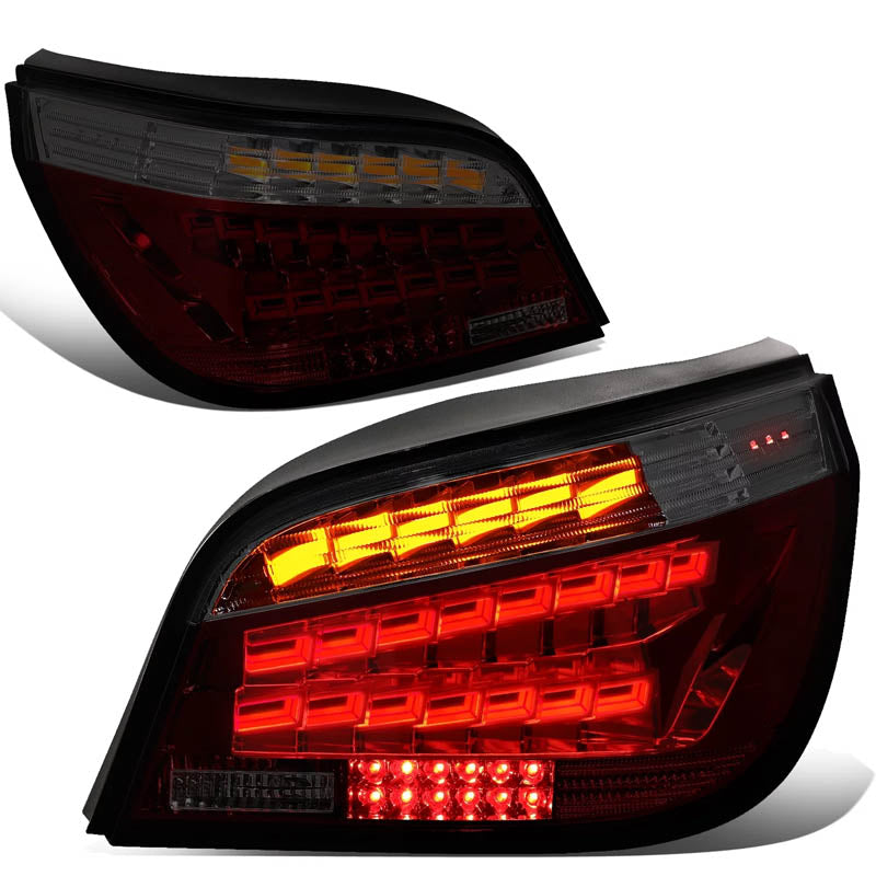 2008-2010 BMW E60 (5-Series) Smoked OLED Aftermarket Tail Lights