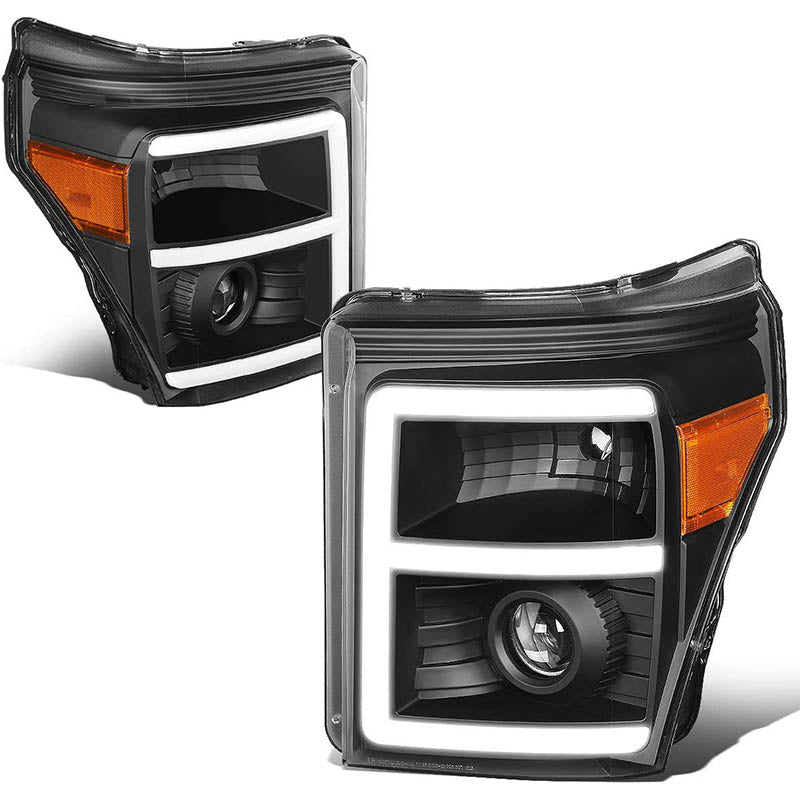 2011-2016 Ford F250 LED DRL Aftermarket Headlights