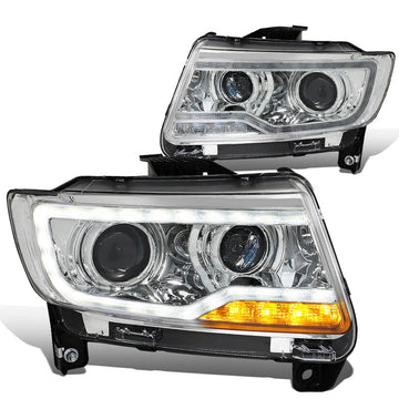 2011-2016 Jeep Compass LED DRL Aftermarket Headlights