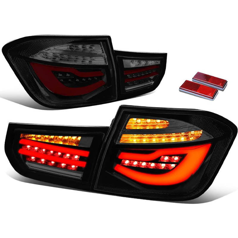 2012-2015 BMW F30 Smoked LED Aftermarket Tail Lights