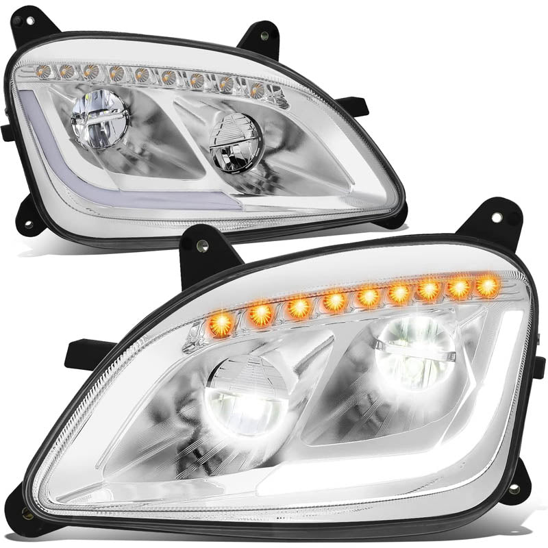 2013-2020 Peterbilt 579 LED Aftermarket Headlights
