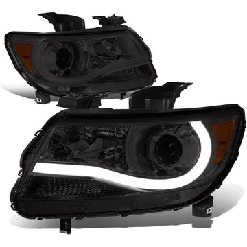 2015-2020 Chevy Colorado Smoked LED DRL Aftermarket Headlights