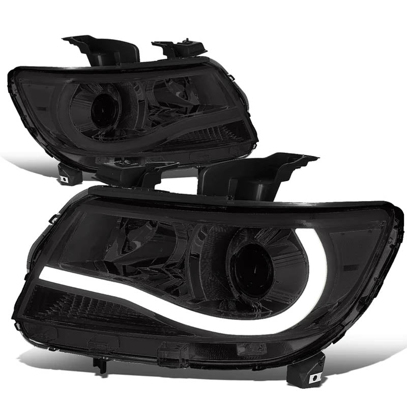 2015-2022 Chevy Colorado Smoked LED DRL Aftermarket Headlights