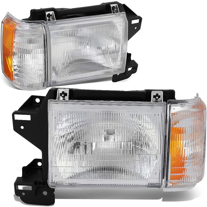 1987-1991 Ford F150 OE Style Aftermarket Headlights