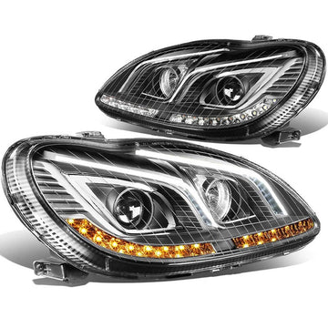 2000-2006 Mercedes S Class LED DRL Aftermarket Headlights