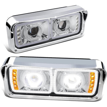 2001-2011 Freightliner Classic LED Aftermarket Headlights