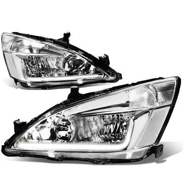 2003-2007 Honda Accord LED DRL Aftermarket Headlights