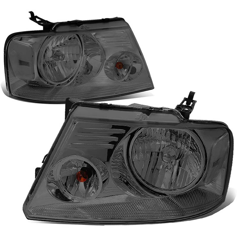 2004-2008 Ford F150 Smoked Aftermarket Headlights