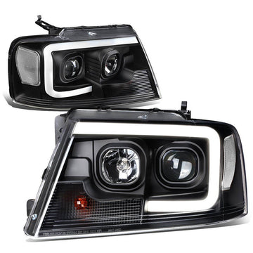 2004-2008 Ford F150 LED DRL Aftermarket Headlights