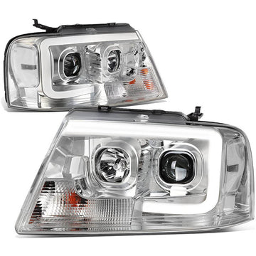 2004-2008 Ford F150 LED DRL Aftermarket Headlights