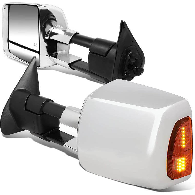 2005-2015 Toyota Tacoma Powered Chrome Towing Mirrors