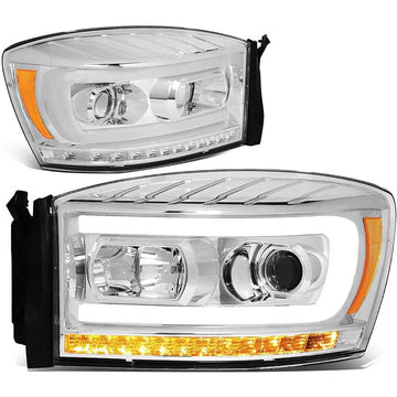 2006-2008 Dodge Ram LED DRL Aftermarket Headlights