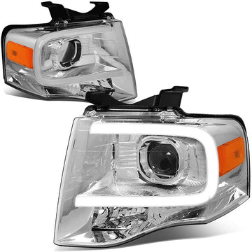 2007-2014 Ford Expedition LED DRL Aftermarket Headlights