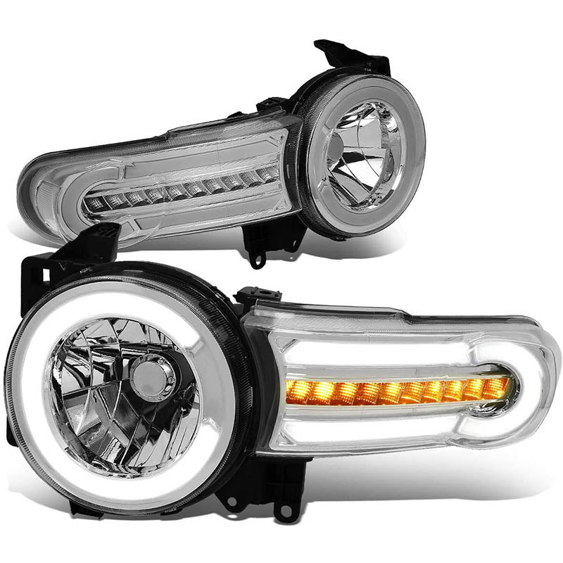 2007-2014 Toyota FJ Cruiser LED DRL Aftermarket Headlights
