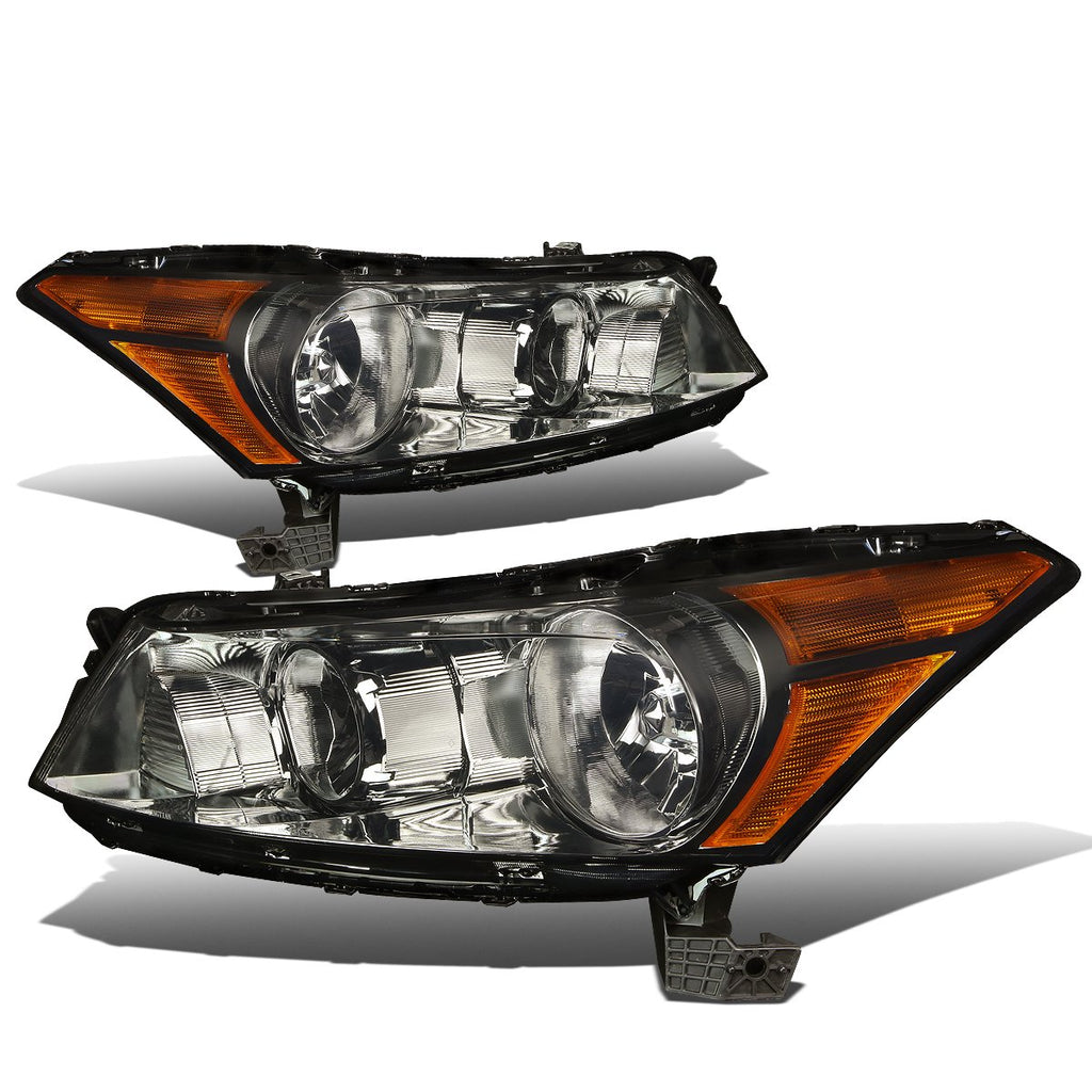 2008-2012 Honda Accord Sedan Smoked Aftermarket Headlights