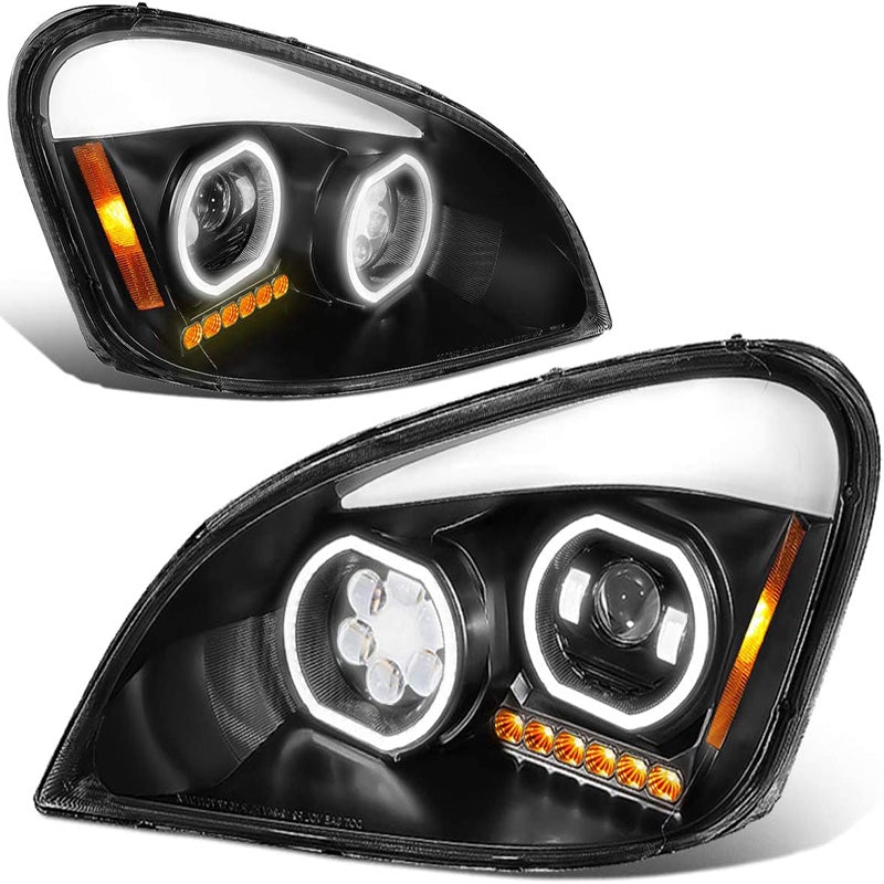 2008-2017 Freightliner Cascadia LED Aftermarket Headlights