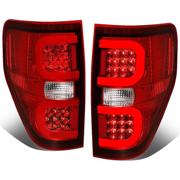 2009-2014 Ford F150 Dual LED C-Bar Aftermarket Tail Lights