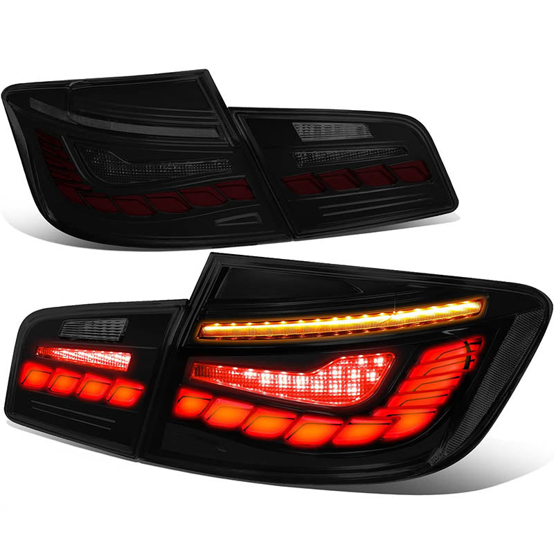 2011-2016 BMW F10 Smoked LED Aftermarket Tail Lights