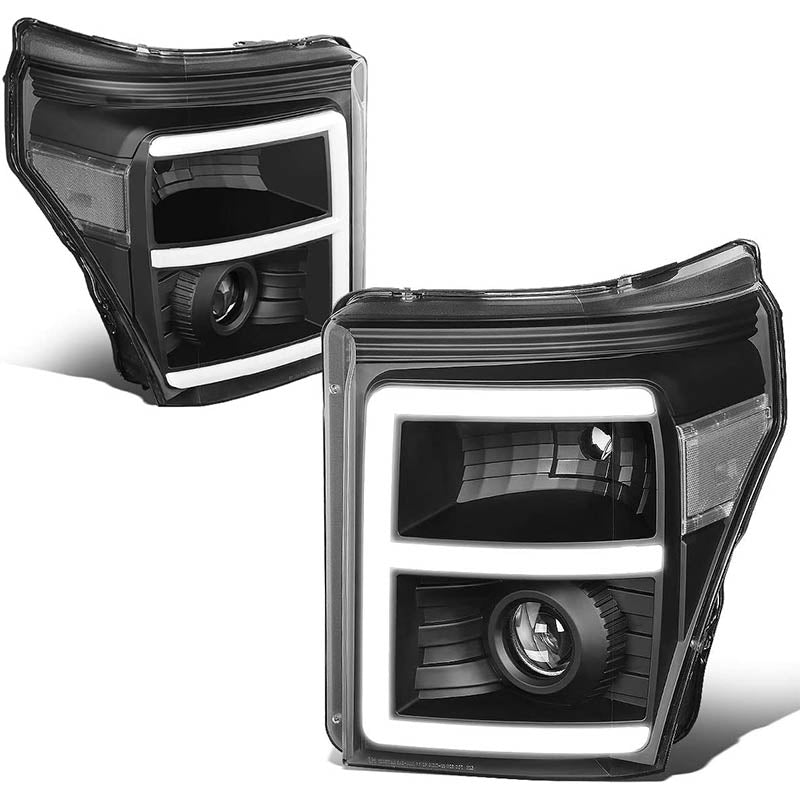 2011-2016 Ford F250 LED DRL Aftermarket Headlights
