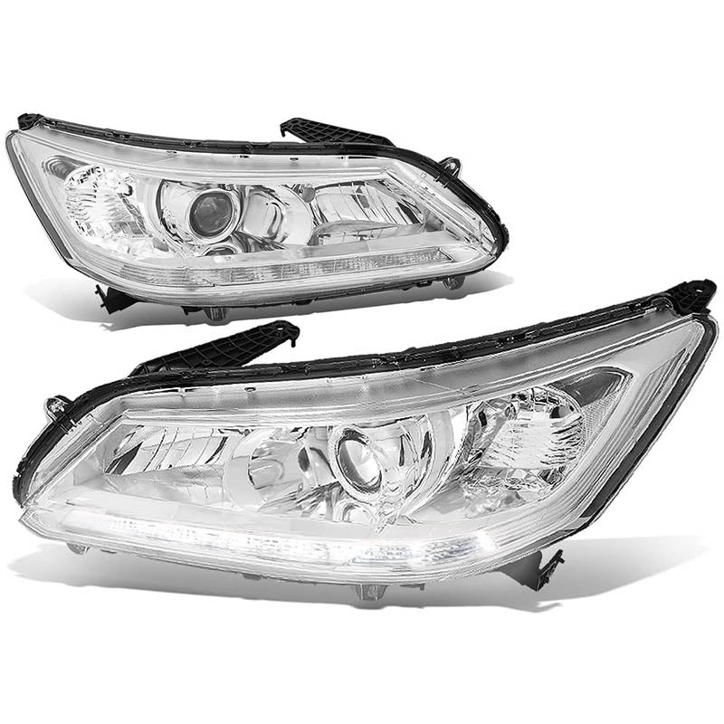 2013-2015 Honda Accord LED DRL Aftermarket Headlights