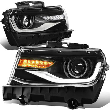 2014-2015 Chevy Camaro LED DRL Aftermarket Headlights