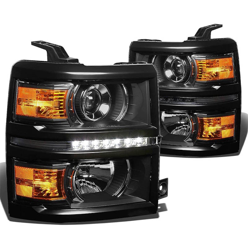 2014-2015 Chevy Silverado 1500 LED Aftermarket Headlights