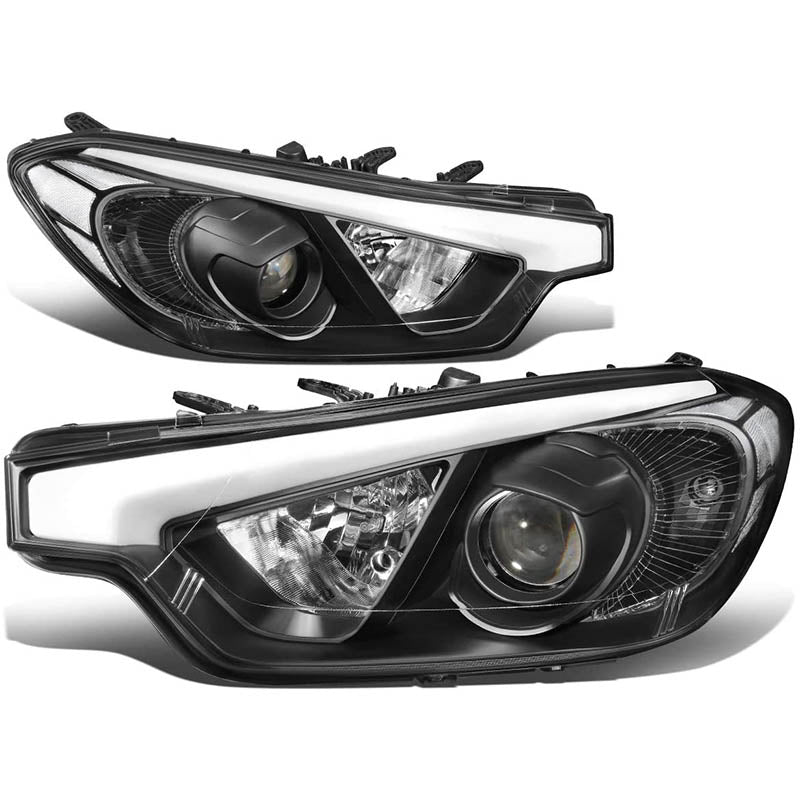 2014-2016 Kia Forte Black Aftermarket Headlights