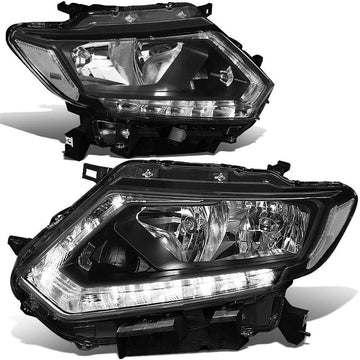 2014-2016 Nissan Rogue LED DRL Aftermarket Headlights
