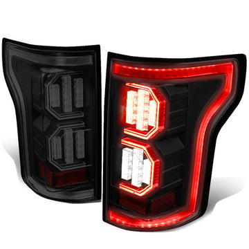 2015-2017 Ford F150 Smoked Aftermarket LED Tail Lights