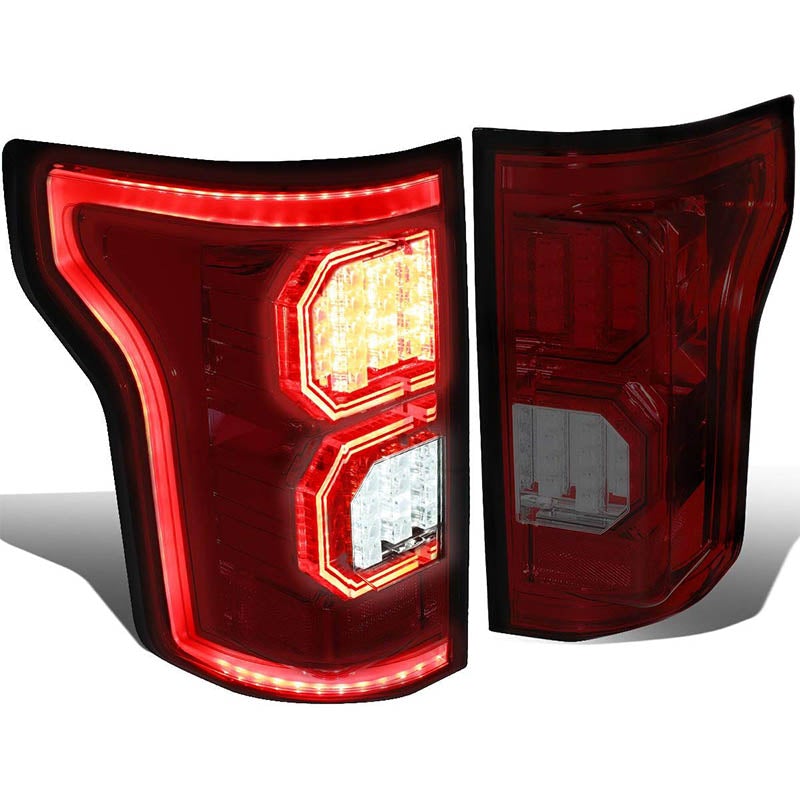 2015-2017 Ford F150 Smoked Aftermarket LED Tail Lights