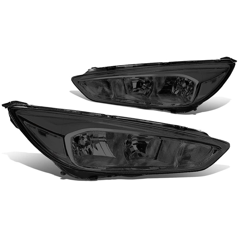 2015-2018 Ford Focus Smoked Aftermarket Headlights