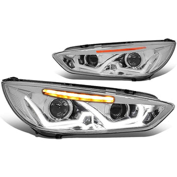 2015-2018 Ford Focus LED DRL Aftermarket Headlights