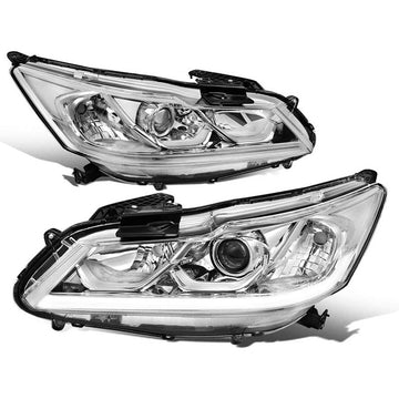 2016-2017 Honda Accord LED DRL Aftermarket Headlights