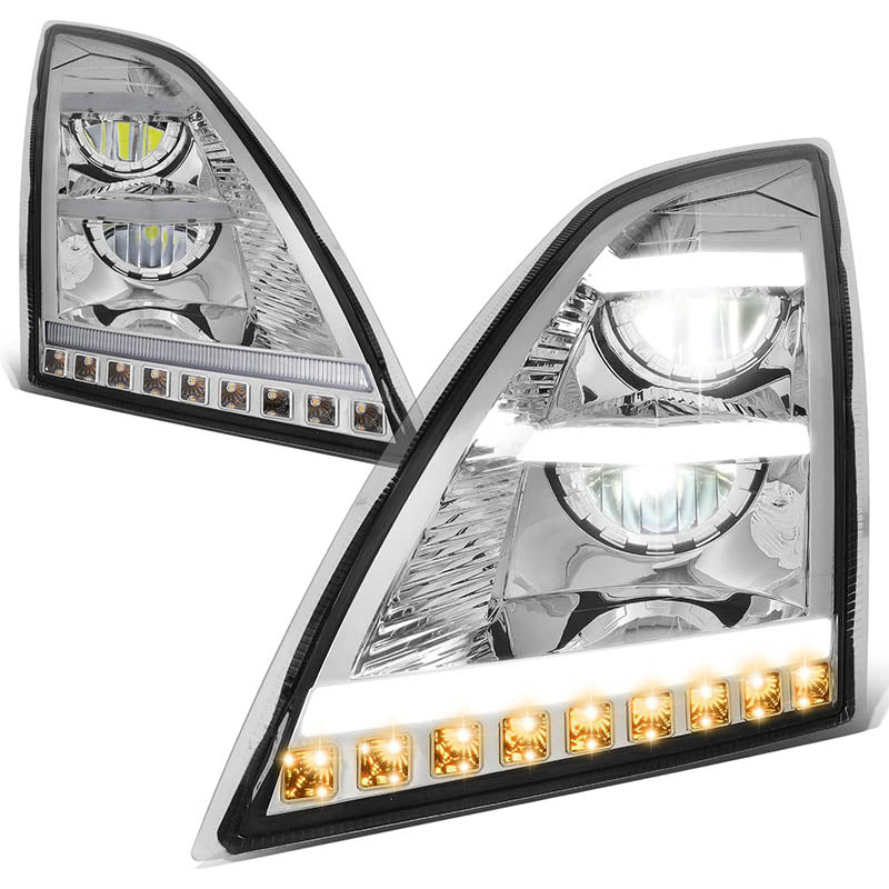 2018-2021 Volvo VNL VNR LED Aftermarket Headlights