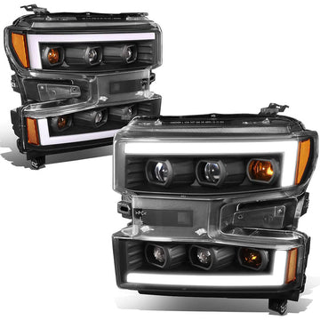 2019-2021 Chevy Silverado 1500 LED DRL Aftermarket Headlights